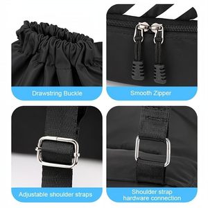 Muestra gratis, nuevo diseño, bolsa multifunción, bolsa de deporte de natación a la moda, logotipo personalizado, mochila de natación impermeable - Product Image 3