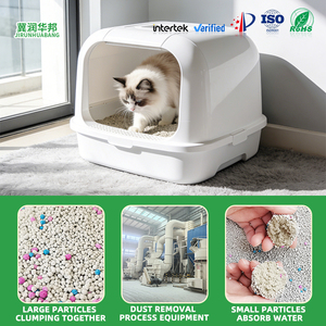 Arena para Gatos de Bentonita Personalizada, Disponible OEM y ODM, Fórmula de Marca Privada, Empaque Hebei Modelo RHB - Product Image 5
