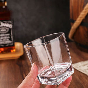 كوب مربع من الزجاج المقوى سعة 185 مل للشرب والتجمعات، مناسب لعشاق الويسكي - Product Image 4