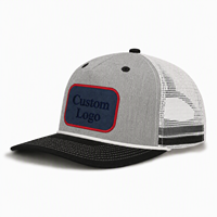 Gorra Trucker con Malla Transpirable, Logotipo Personalizado, para Golf, Béisbol, Trabajo, Deportes al Aire Libre, Gorra Snapback en Blanco, Bordado OEM