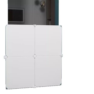 Cat Proof Gate <b>Plastic</b> No Drill Indoor Pet Barrier For Doorway Balcony <b>Fence</b> - Product Image 5