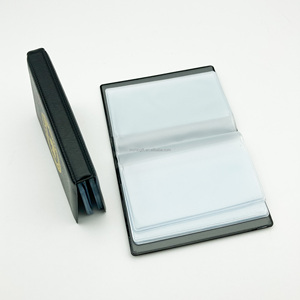 Pochette manuelle en cuir PVC pour véhicule avec logo personnalisé Organisateur de dossiers de documents Porte-documents pour voiture Enregistrement et assurance - Product Image 4