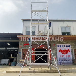OEM giá rẻ giàn giáo chủ dễ dàng cài đặt Thang nhôm giàn giáo di động cho xây dựng - Product Image 3