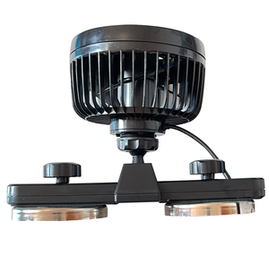 Ventiladores Magnéticos Portátiles USB Negros de Alta Calidad de 4.5'' Ajustables para Coche, DC12V 24V, Ventilador para Montacargas, SUV, Camión, Ventiladores de Refrigeración - Product Image 3