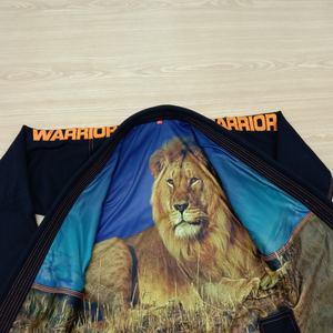 Kimono de Jiu-Jitsu brésilien en coton noir tissé perlé Bjj Gi 2024 Approuvé par l'IBJJF - Product Image 3