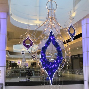 Centro comercial con <span class=keywords><strong>diamantes</strong></span> grandes iluminados decorados - Product Image 2