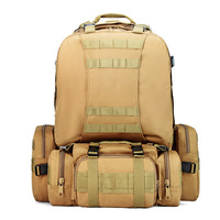 JSH sac à dos tactique multifonctionnel échantillon gratuit grande capacité sac à dos extérieur 45L voyage randonnée sac à dos