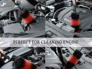 Cepillo de Nylon de Doble Extremo <span class=keywords><strong>AE</strong></span> XC260 para Limpieza de Ruedas y Detalles de Automóviles - Product Image 3