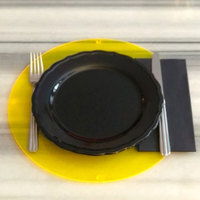 JAYI Sets de table en acrylique transparent avec impression UV personnalisée Set de napperons Lucite pour table