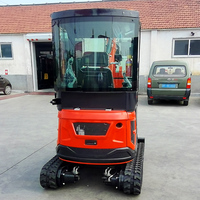 Gratis ongkos kirim! Mesin 1000kg penggali kecil EPA/EURO 5 ekskavator Mini kompak 1.8 Ton harga untuk dijual