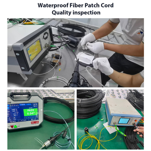 Cable de Fibra Óptica para Exteriores, Impermeable IP67, Cable de Conexión FTTH, Cable de Fibra Óptica Preconectado para Redes 5G FTTx - Product Image 3
