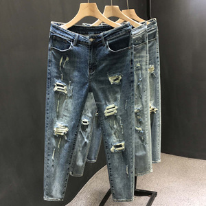 Nouveau Jean <span class=keywords><strong>Homme</strong></span> 2026 – Qualité Supérieure, Coupe Slim, Broderie Imprimée, Style Urbain Décontracté – Pantalon Tendance <span class=keywords><strong>pour</strong></span> <span class=keywords><strong>Homme</strong></span> – Vente en Gros à Prix Abordable - Product Image 5