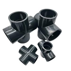 Raccords de tuyauterie <span class=keywords><strong>PVC</strong></span> SCH40 <span class=keywords><strong>80</strong></span>, coudes, tés, manchons, réducteurs, bouchons et raccords filetés DIN pour l'alimentation en eau, l'irrigation et la plomberie - Product Image 6
