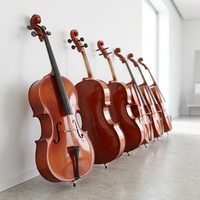 China OEM High Quality Wholesale Professional 4/4 Handmade Solid Wood Cello with Maple Neck