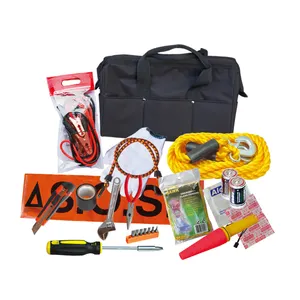 Kit de herramientas de emergencia para coche, Banco de energía para vehículo, elevador de batería, arrancador de batería, bomba de aire, inflador de neumáticos