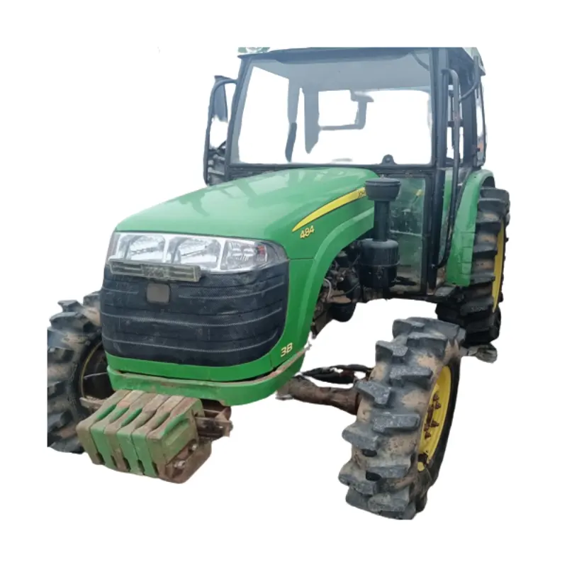 Niedriger Preis hohe Qualität Gebraucht Neuer 4WD Traktor Landwirtschaft licher Rad Farm Traktor Kleine Mini Compact Garden 554 Traktoren