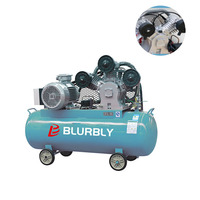 Compresseur d'air à piston micro portable de haute qualité 2hp, petit climatiseur de voiture pour usage domestique, marteau-piqueur pas cher avec moteur principal et bloc d'air
