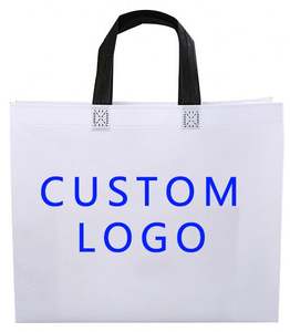 Sac en tissu non tissé épais écologique, sac de magasin de vêtements, sac d'emballage, impression de logo, impression de texte, sac cadeau, sac de shopping - Product Image 1