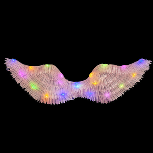 Accesorios para Festivales <span class=keywords><strong>de</strong></span> Halloween y Navidad <span class=keywords><strong>de</strong></span> Pafu, Alas <span class=keywords><strong>de</strong></span> Ángel con Luces LED, Alas <span class=keywords><strong>de</strong></span> Hada Brillantes y Coloridas, Disfraz para Niños y Adultos - Product Image 4