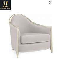 Nordic light luxe design italien moderne salon meubles fauteuil tissu canapé simple canapé loisirs inclinable pour Villa