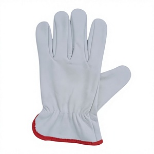 Guantes de Seguridad de Cuero, Largos hasta la Muñeca, Sin Forro, Térmicos, Ecológicos, para Invierno, Uso en Exteriores, Pantalla Táctil, Detección de Agujas, Uso Casual, Lisos - Product Image 4