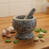 TY Shandong Granit Gris Blanc Naturel Écologique Moderne, Petite Dalle Brossée, Solution Complète pour Plans de Travail de Cuisine de Villa et de Parc