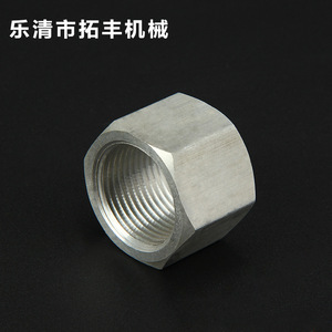 Écrou à insérer en aluminium, filetage métrique grossier, entièrement fileté, grade B, norme GB6170-86, sans traitement de surface - Product Image 3
