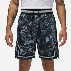 Shorts de basketball confortables et é<span class=keywords><strong>l</strong></span>égants <span class=keywords><strong>pour</strong></span> hommes grandes tailles, <span class=keywords><strong>été</strong></span>, motif diamant, 100% polyester avec taille élastique, imprimé tie-dye - Product Image 2