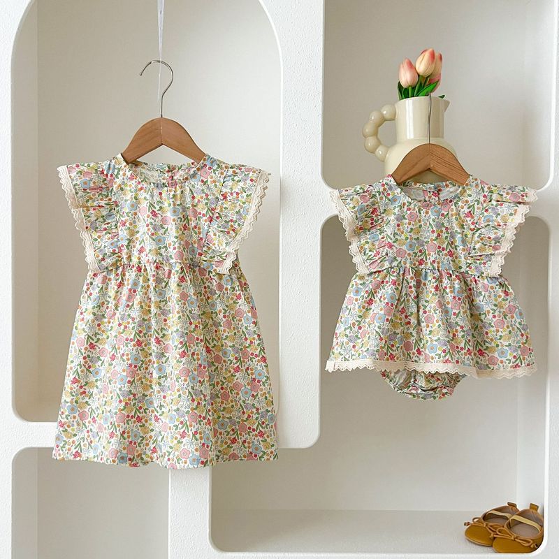 Summer Newborn Baby Princess Romper Infant