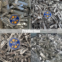Accessoires de construction : Supports dissimulés en aluminium sans soudure de 5 pouces pour gouttières de pluie