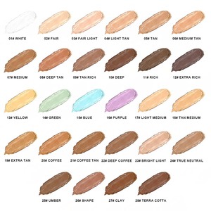 Ochain Cosmétiques de marque privée pour le visage Crème <span class=keywords><strong>anti</strong></span>-cernes imperméable et biologique naturelle et mate pour le contour du cœur végétalien à couverture complète - Product Image 6