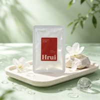 Masque en tissu éclaircissant et anti-taches HERUUN à l'acide hyaluronique, blanchiment doux pour tous types de peau, pack familial jumbo