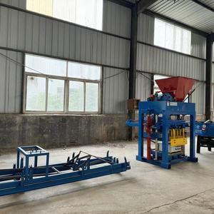 Machine de fabrication de blocs de ciment semi-automatique haute performance pour la fabrication de blocs de ciment - Product Image 1