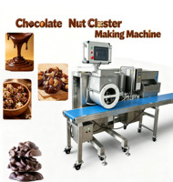 Nouvelle machine de tempérage et de dépose de chocolat Mayboom, ligne de production de chocolat pour biscuits aux cacahuètes et aux noix