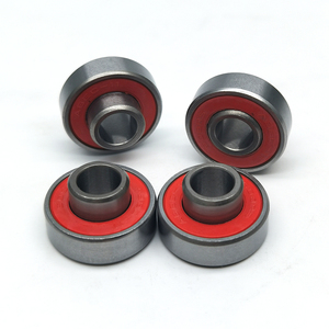 แบริ่งเพลาส่วนประกอบตามธรรมชาติ608-2RS 8x22x7มม. ซีลสีแดงสเก็ตบอร์ด608RS 608 RS ตลับลูกปืน2RS - Product Image 2