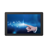 Tableta de 10.1 Pulgadas con Soporte de Pared, Android 13, Sistema de Reserva de Salas de Reuniones, Pantalla Táctil, con Wifi, Puerto Ethernet RJ45