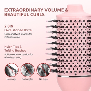 <span class=keywords><strong>Brosse</strong></span> Sèche-Cheveux Légère pour un Séchage Plus Rapide, 5 en 1, <span class=keywords><strong>Brosse</strong></span> Sèche-Cheveux Ionique pour un Effet Volumateur <span class=keywords><strong>et</strong></span> Brillant, pour des Cheveux Lisses - Product Image 5