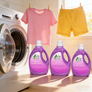 Detergente Líquido Super Concentrado com Fragrância Fresca para Lavagem de Roupas por Atacado - Product Image 2