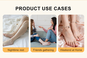 Masque nourrissant chauffant personnalisé pour les pieds, formule gingembre-igname, marque privée OEM pour les propriétaires de marques de beauté - Product Image 5