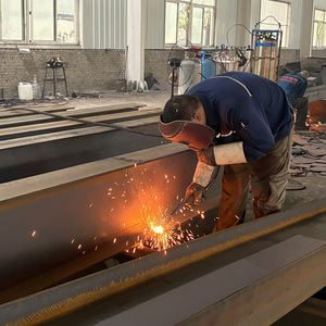 Entrepôt en métal de conception à faible coût personnalisé en Chine Structure d'ombrage en acier Bâtiment préfabriqué Maison préfabriquée en bambou - Product Image 1