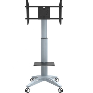 Nouveaux chariots de télévision mis à jour <span class=keywords><strong>9O</strong></span> degrés écran horizontal et vertical support de télévision mobile pivotant adapté pour 32-70 pouces - Product Image 1