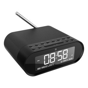 Radio Reloj Despertador ZT DW012 Negro 33192 - Product Image 1