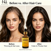 Crème capillaire Batana personnalisée avec logo, à l'huile d'argan, naturelle et biologique, à base de romarin et menthe, favorise la croissance des cheveux, pour hommes et femmes