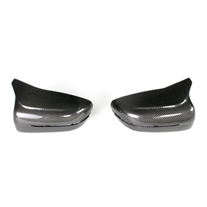 Coques de rétroviseurs latéraux en carbone véritable pour bmw série 3 G20 voiture 316 318 <span class=keywords><strong>320</strong></span> 330 2019 + accessoires extérieurs automatiques en Fiber de carbone sèche - Product Image 5