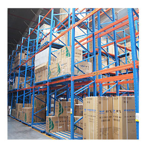 الثقيلة المعادن حامل تخزين المستودع الأفقي للتعديل رفوف لمصنع أرفف مرصوصة - Product Image 3