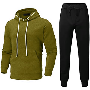 Ensemble de survêtement personnalisé pour hommes et femmes, vêtements de sport, entraînement physique, jogging, streetwear décontracté, fabricant OEM ODM, marque privée - Product Image 6