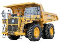Camion benne rigide à double essieu XUZHOU 100 tonnes XDR100 avec moteur Euro 3, charge utile de 92 tonnes, garantie de 1,5 an