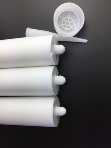 Oem mẫu miễn phí Silicone sealant trong rõ ràng Trắng & Đen linh hoạt dính cho xây dựng chế biến gỗ - Product Image 2