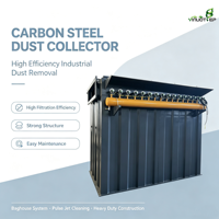 Collecteur de poussière en acier au carbone, fourni directement par l'usine, pour système de protection de l'environnement