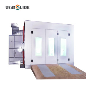 Cabine de <span class=keywords><strong>peinture</strong></span> et de pulvérisation pour revêtements automobiles et métalliques, à flux croisé semi-ascendant, conception gonflable, éclairage LED, filtres - Product Image 3
